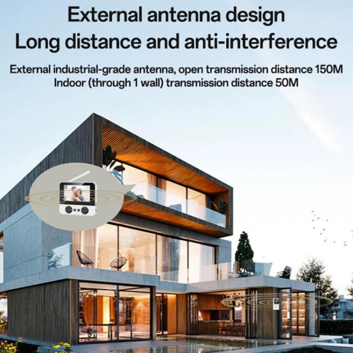 Actual product image Yesido Smart Doorbell KM27, Wi-Fi, 2K, White (Wi-Fi)