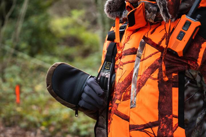 Produktbild Solognac Handschuhe mit Fäustlingen warm Polyester (L, M)