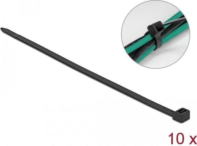 Actual product image Delock Cable tie 1.22 m (Velcro cable ties, 1220 mm, 10 pcs.)