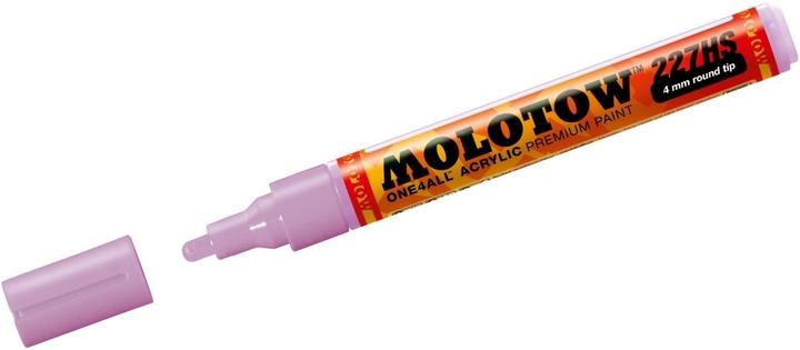 Actual product image Molotow Permanent marker One4All 227 HS refillable 4mm lilac pastel (1x)