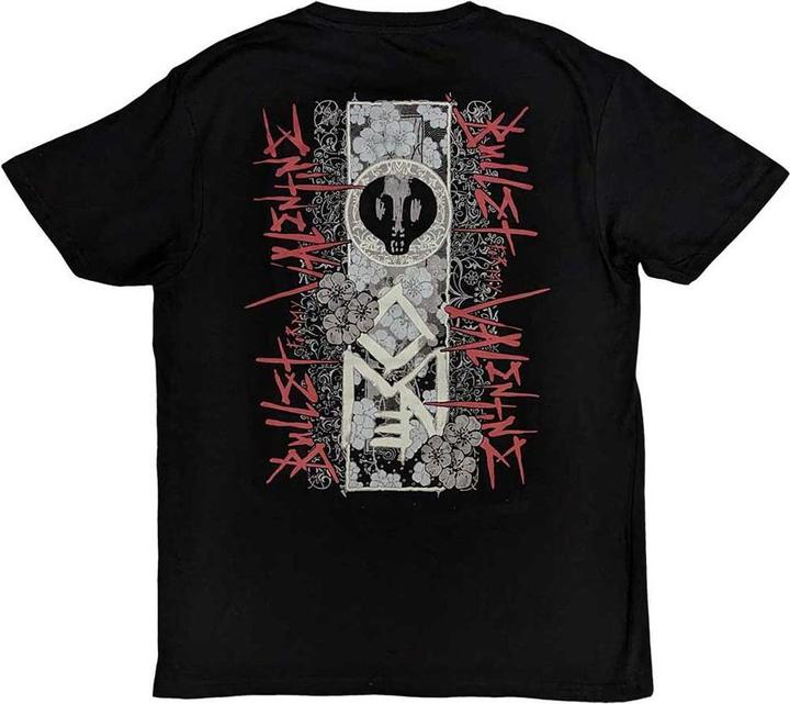 Produktbild Bullet For My Valentine Adult Omen Floral Back Print TShirt (M)