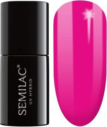 Actual product image Semilac UV Hybrid hibridinis lakas 121 Ruby Charm 7ml (UV gel varnish)