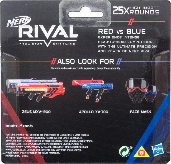 Actual product image Nerf - Rival 25 Round Refill /Toys