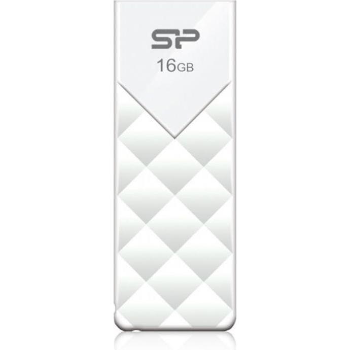 Silicon Power Ultima U03 (16 GB, USB 2.0, USB-A), USB Stick, Weiss