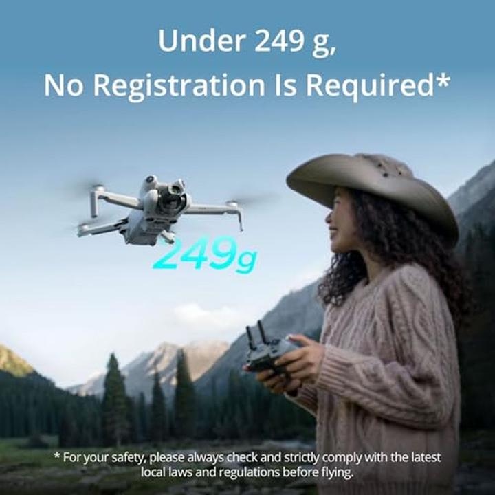 Immagine prodotto DJI Mini 4 Pro Fly More Combo (34 min, 249 g, 48 Mpx)