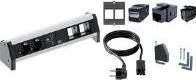 Productafbeelding Bachmann Bureau 2xSchuko, 1xUSB Oplader & (2 x, CEE 7/3)