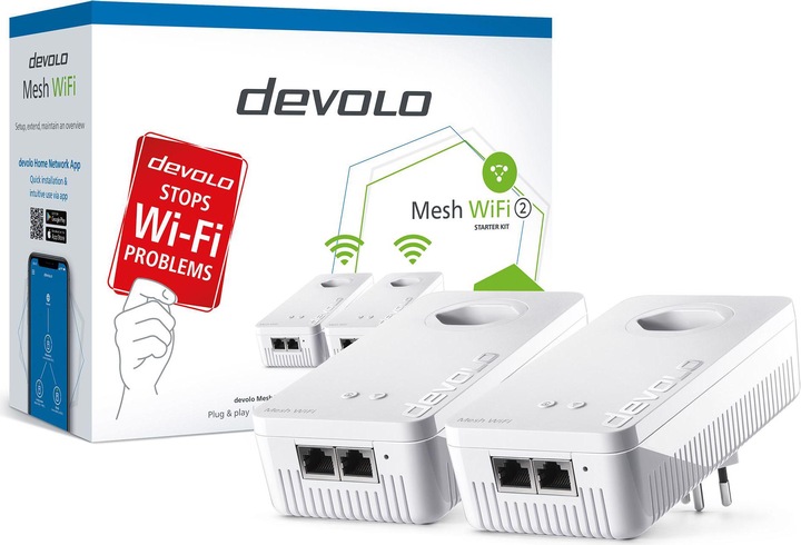 Productafbeelding Devolo Mesh WiFi 2 Starter Kit (2400 Mbit/s)