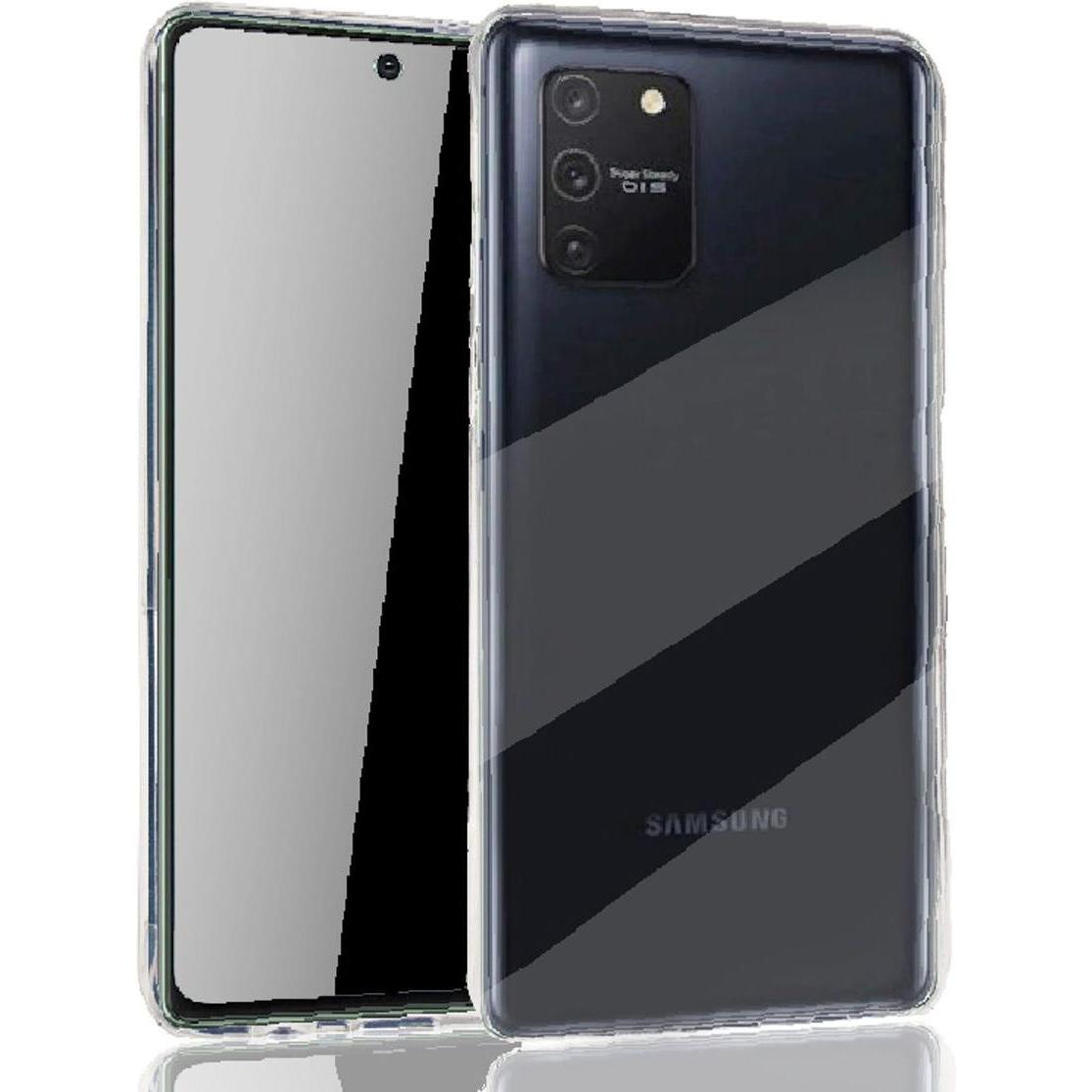 König Design Handyhülle für Samsung Galaxy A91 durchsichtige Schutzcase Cover Transparent Neu (Samsung Galaxy A91), Smar...