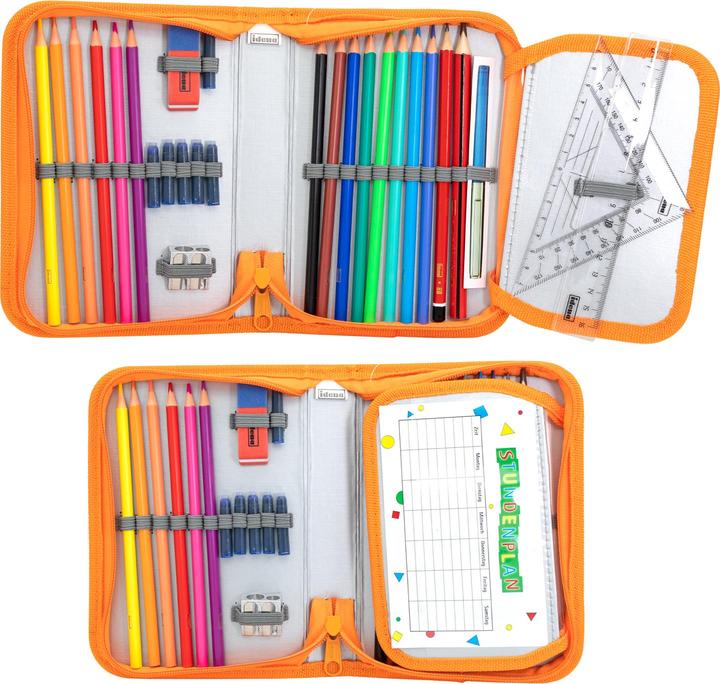 Actual product image Idena Pencil case 28 pieces Sound