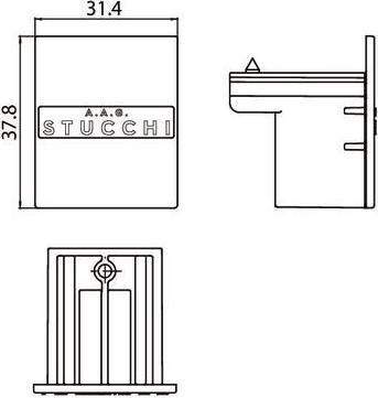 Actual product image Brumberg End piece