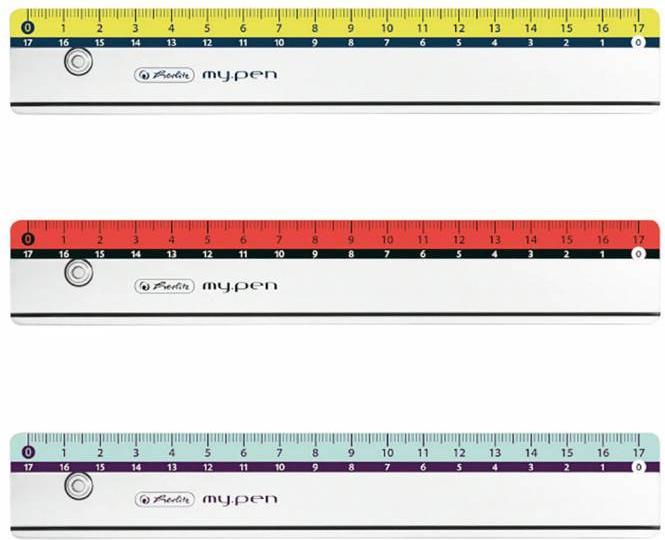 Herlitz Scale (17 cm, Plastic)