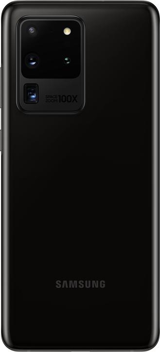 Produktbild Samsung Galaxy S20 Ultra 5G (128 GB, Schwarz, 6.90", SIM + eSIM, 5G)
