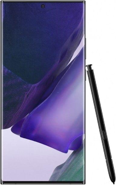 Actual product image Samsung Galaxy Note 20 Ultra Snapdragon (512 GB, Mystic Black, 6.90", Hybrid Dual SIM, 5G)