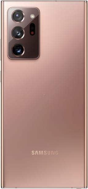 Produktbild Samsung Galaxy Note 20 Ultra Snapdragon (512 GB, Mystic Bronze, 6.90", Hybrid Dual SIM, 108 Mpx, 5G)