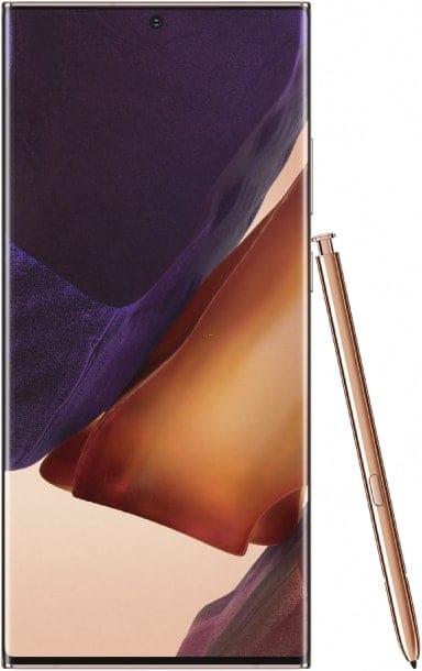Produktbild Samsung Galaxy Note 20 Ultra Snapdragon (512 GB, Mystic Bronze, 6.90", Hybrid Dual SIM, 108 Mpx, 5G)