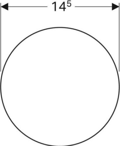 Actual product image Geberit Group Magnifying mirror, 510100000