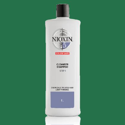 Actual product image Nioxin Cleanser for System 5 (1000 ml, Liquid shampoo)