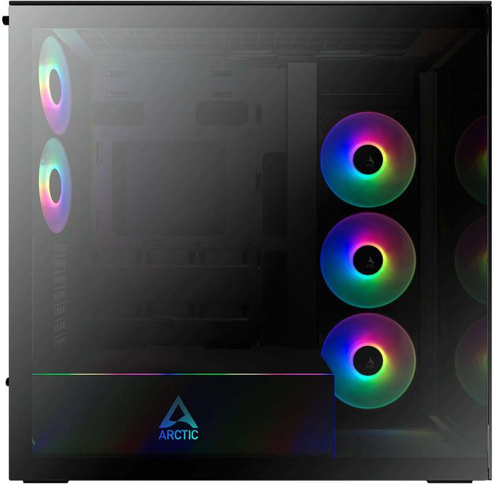 Produktbild Arctic Cooling PC-Gehäuse ACPCC00015A Black Tinted, Unterstützte (ATX)