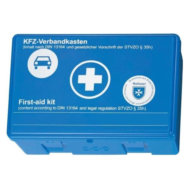 Malteser, Pannenhilfe, KFZ-VERBANDKASTEN Forbindingskasse (B x H x T) 26 x 8 x 17 cm