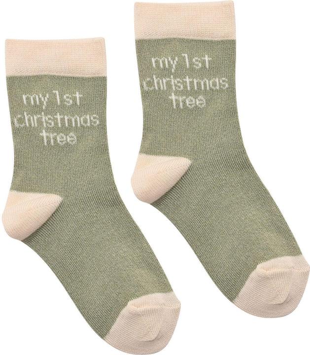 Immagine prodotto Bambino by Juliana Bambino Socken My First Milestones 612 Monate Packung mit 5 Paar Grüne und rote Farben (Confezione da 5 pezzi, Taglia unica)