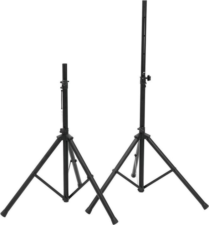 Actual product image Omnitronic MOVE MK2 PA Speaker Stand Set Extendable Height Adjustable 2 pcs. (Set, Stand, Height-adjustable)