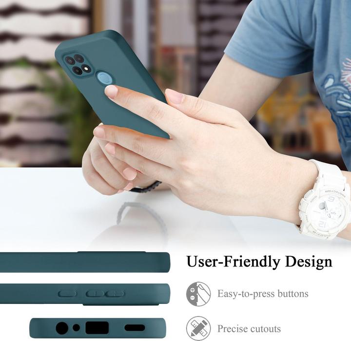 Image du produit Cadorabo Housse pour OPPO A15 / A15s TPU avec design Liquid Protection (Oppo A15)