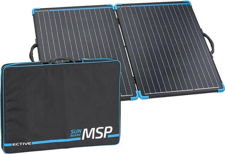 Produktbild Ective SunBoard 120W Solarkoffer 12V Solartasche faltbares Solarpanel Solarmodul (120 W, 6.30 kg)