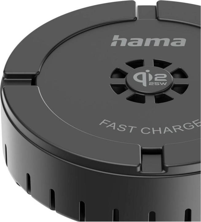 Produktbild Hama Wireless QI2 25W-Charger Cooling Oplaadpad 25 W Black (25 W)