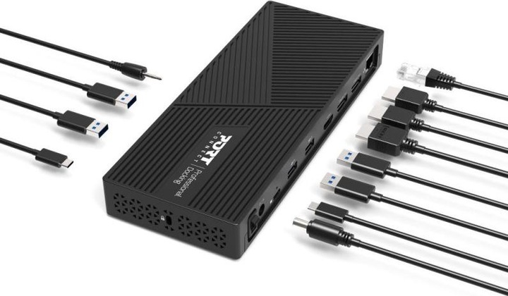 Produktbild Port Designs Triple Docking Station (USB-C, 3 Ports)