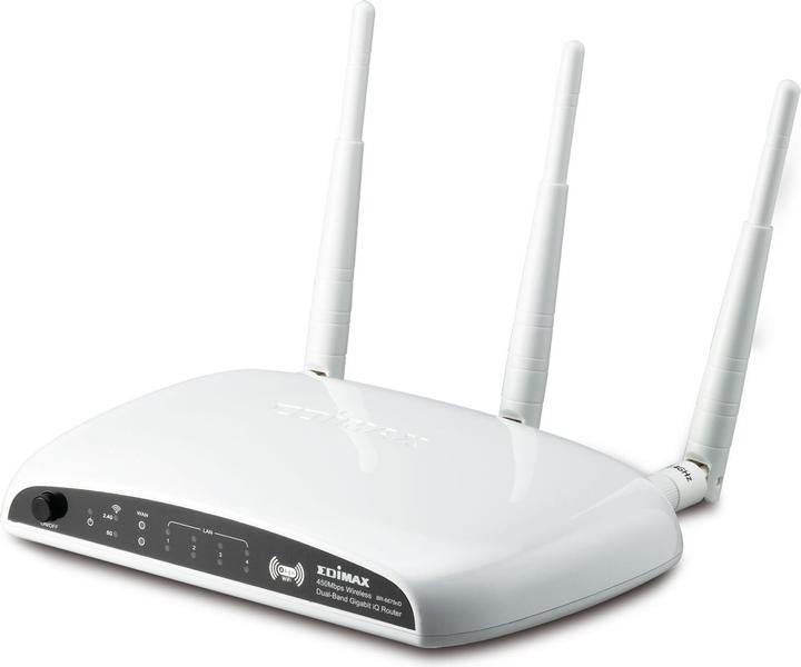 Produktbild edimax BR-6675nD WLAN-Router Gigabit Ethernet Weiss