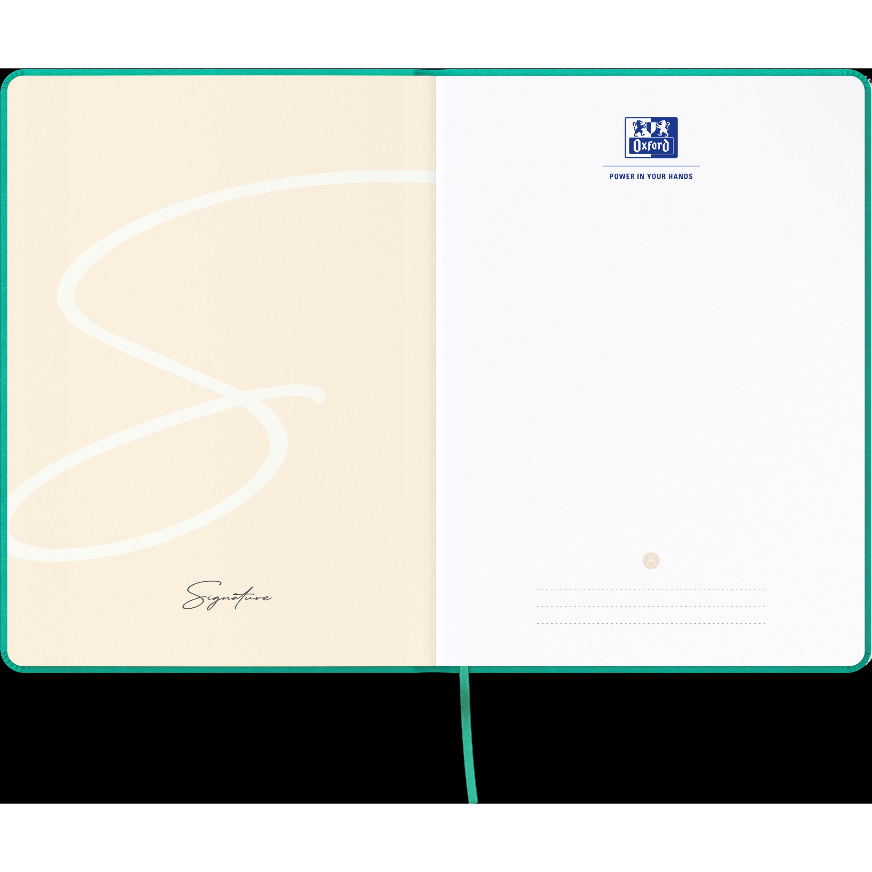 Thumbnail - Oxford, Heft + Block, Notizbuch "Signature", A5 (A5, Kariert, Harter Einband)