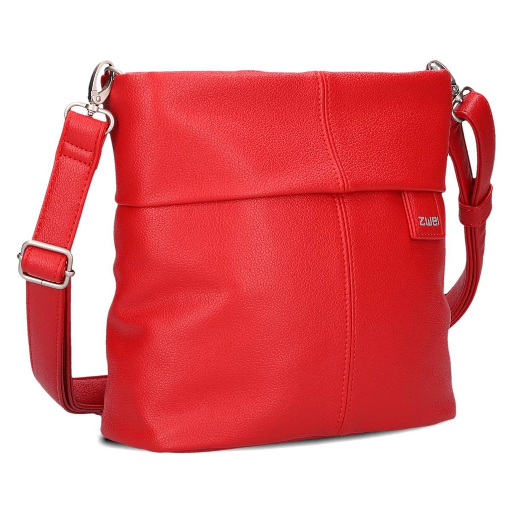 Zwei, Damen, Handtasche, Umhängetasche Mademoiselle M8, Rot