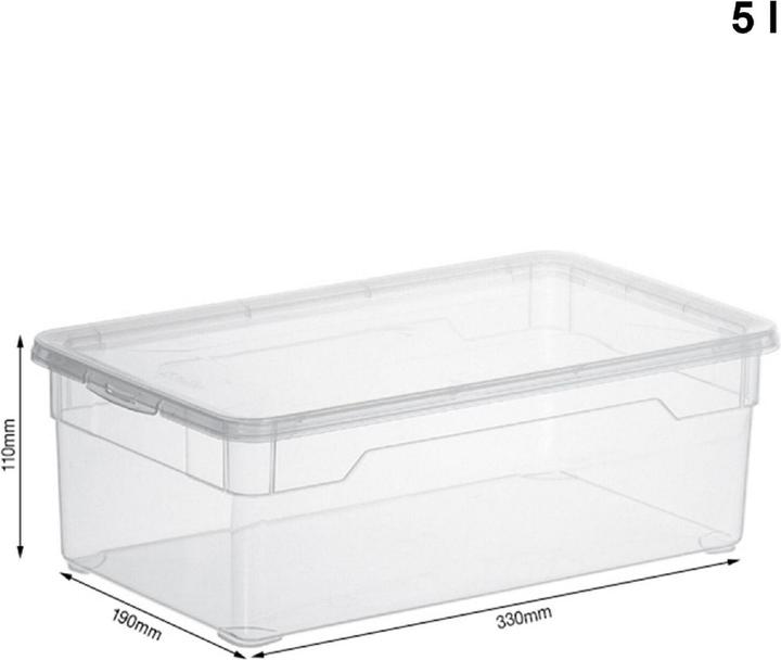 Immagine prodotto Rotho Chiaro (33 x 19 x 11 cm, 5 l)