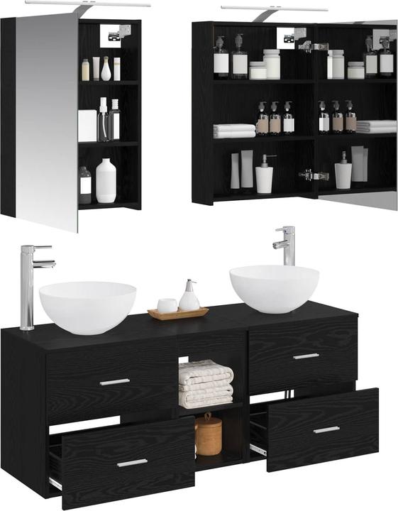 Produktbild vidaXL LED Badezimmer Set