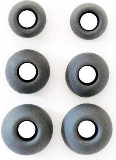 Produktbild Partner Telecom Wired headphones OEM Rubbers for earphones (3 size in set) black