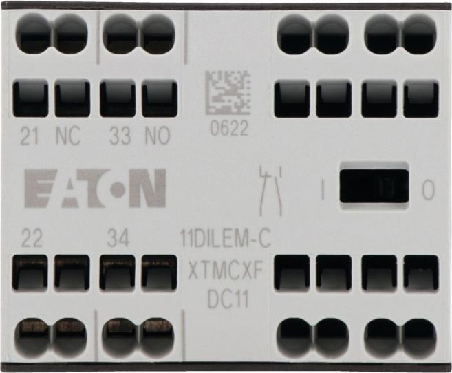 Actual product image Eaton Auxiliary switch module, 2-pole, 1 S, 1 230255