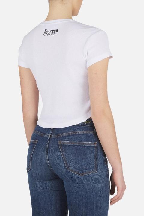 Produktbild Boxeur des Rues Cropped T-Shirt W/ Coulisse (XL)