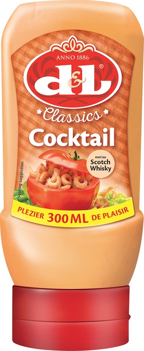 Immagine prodotto D&L Salsa cocktail con whisky scozzese (331 g)