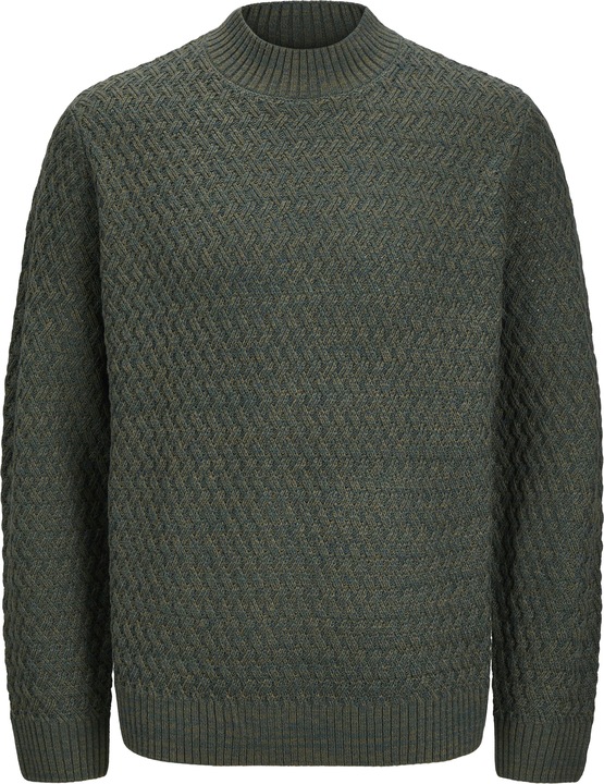 Actual product image Jack & Jones Plain knitted jumper with round neck Knitted jumper with round neck (XS)