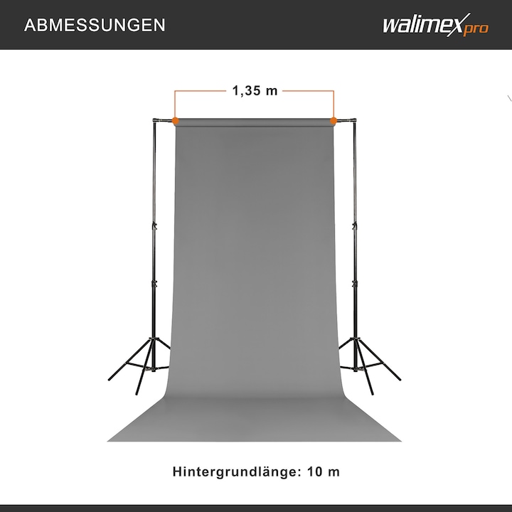 Produktbild Walimex Hintergrundkarton (135 cm, 135 cm)