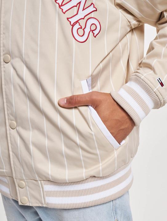 Produktbild Tommy Hilfiger Tommy Jeans Rlx Pinstripe Bomberjacke - 86443 (S)