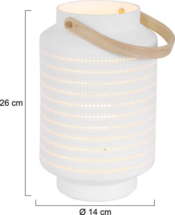 Actual product image Anne Light & home Porcelain (E14)