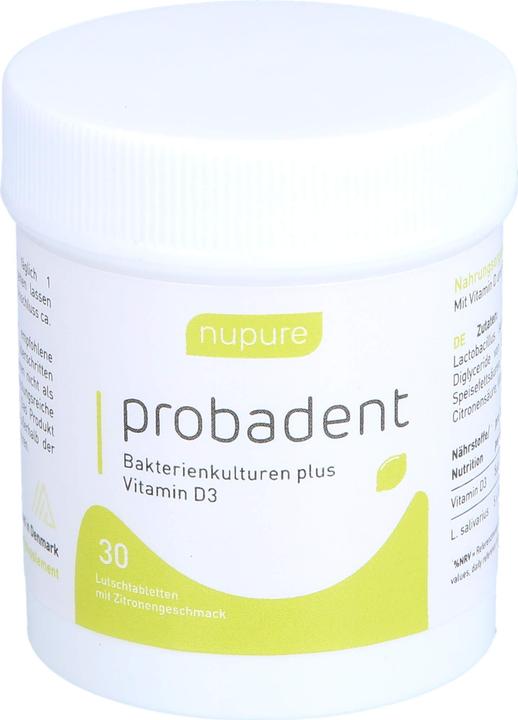 Image du produit Nupure probadent Probiotique contre la mauvaise haleine Ds 30 pcs (30 x)
