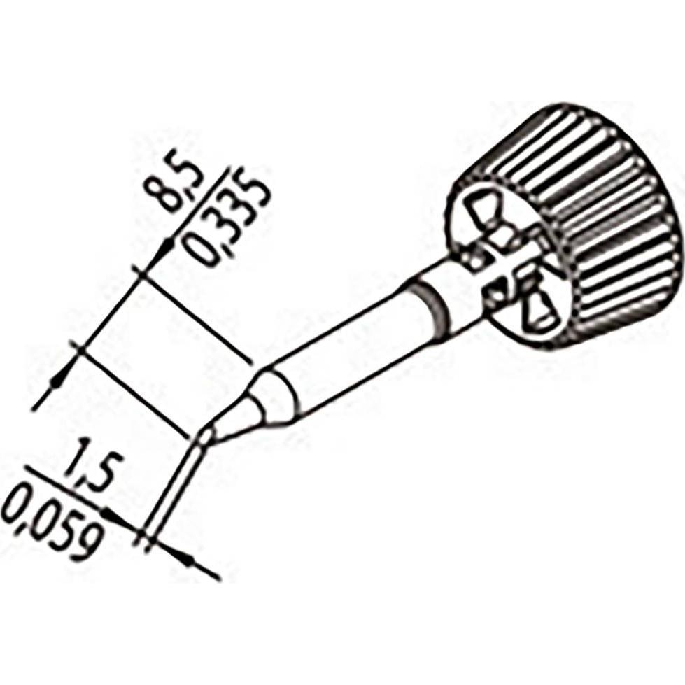 Thumbnail - Ersa 0142ADLF15/SB Lötspitze Spitzen-Grösse 1.50 mm Inhalt 1 St. (Lötspitze), Lötgerät Zubehör