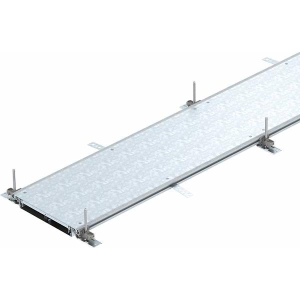 OBO Bettermann, Passaggio dei cavi, OBO OKA-W3004030 Unità di canalizzazione con massetto 2400x300x40mm (240 cm)