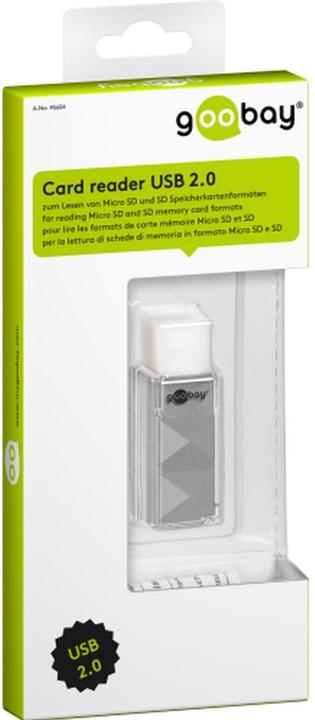Actual product image Goobay USB2.0 Card Reader (USB 2.0)