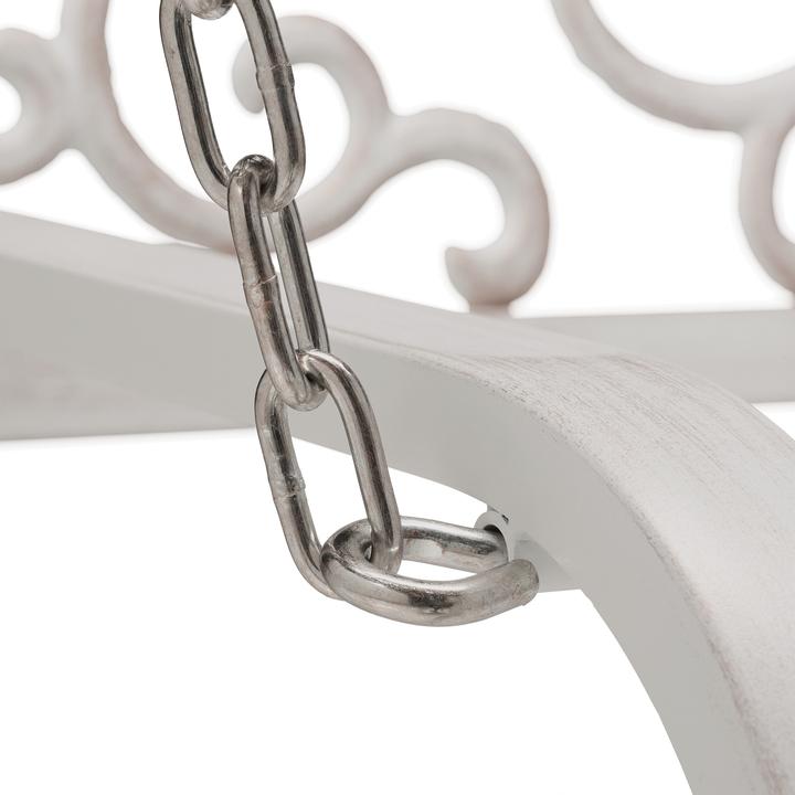 Actual product image Relaxdays swing bench