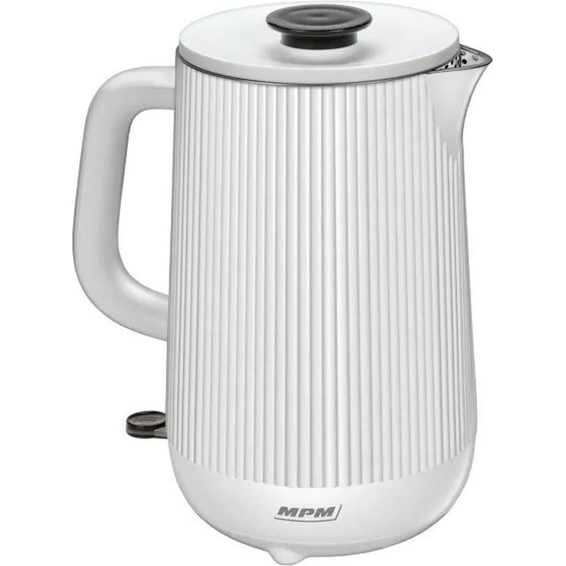 MPM Czajnik bezprzewodowy MCZ-121, Bollitore, Bianco