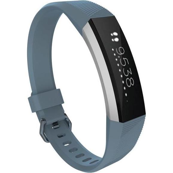 Thumbnail - Strap-it Silikonarmband (Silikon, Alta HR, Alta), Uhrenarmband, Grau, Blau, Mehrfarbig