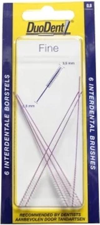 Image du produit Duodent Fine 0.8 Mm - 6 Pcs - Brosse interdentaire (6x, 0.80 mm)